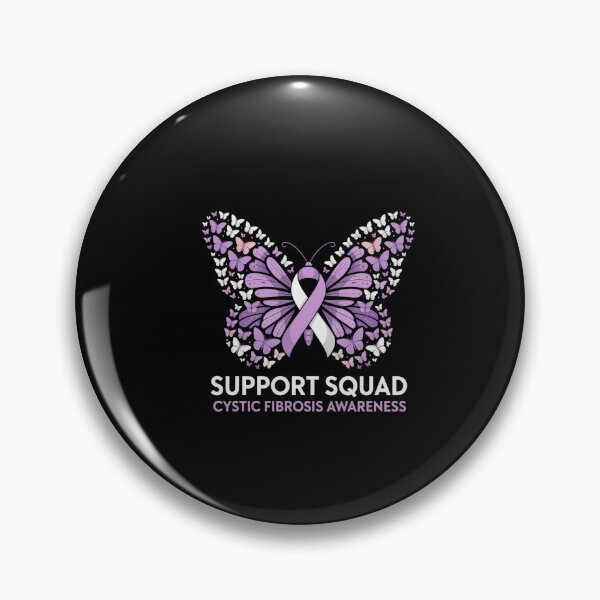 Item preview, Support Squad Cystic Fibrosis Awareness designed and sold by MeowtivationP.