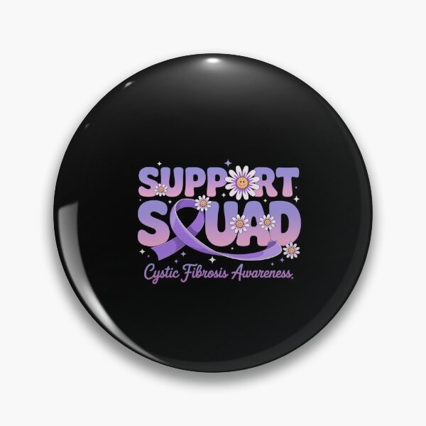 Item preview, Support Squad Cystic Fibrosis Awareness designed and sold by MeowtivationP.