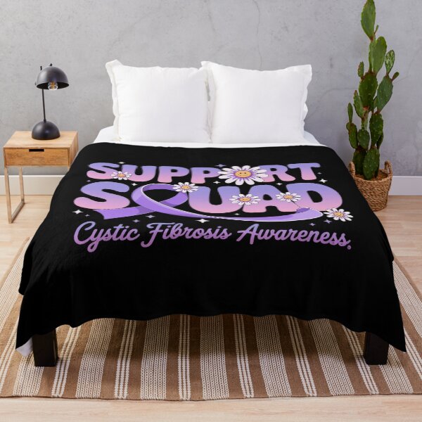 Item preview, Support Squad Cystic Fibrosis Awareness designed and sold by MeowtivationP.
