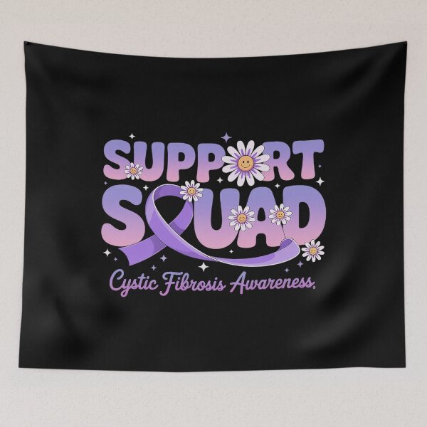 Item preview, Support Squad Cystic Fibrosis Awareness designed and sold by MeowtivationP.
