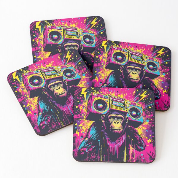 Item preview, Electric Chimp Beats designed and sold by Neon Nova Studio.