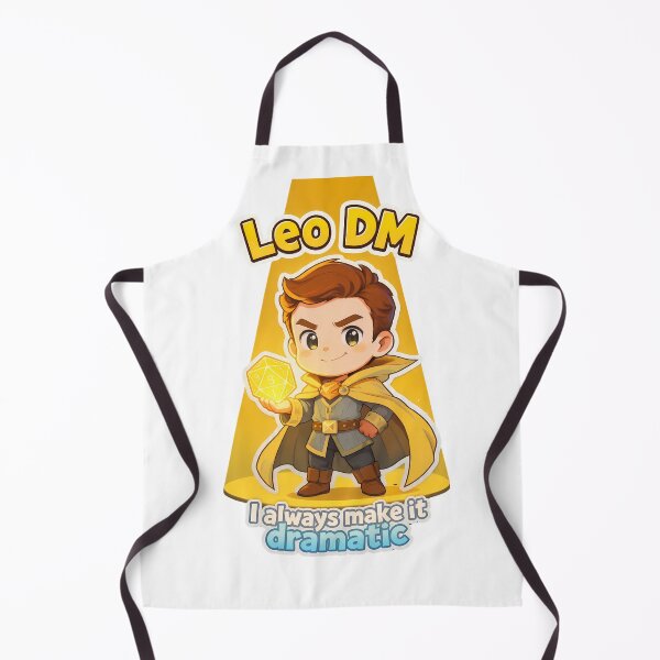 Item preview, Leo DM – Main Character Dungeon Master Sticker Men designed and sold by RpgTools.