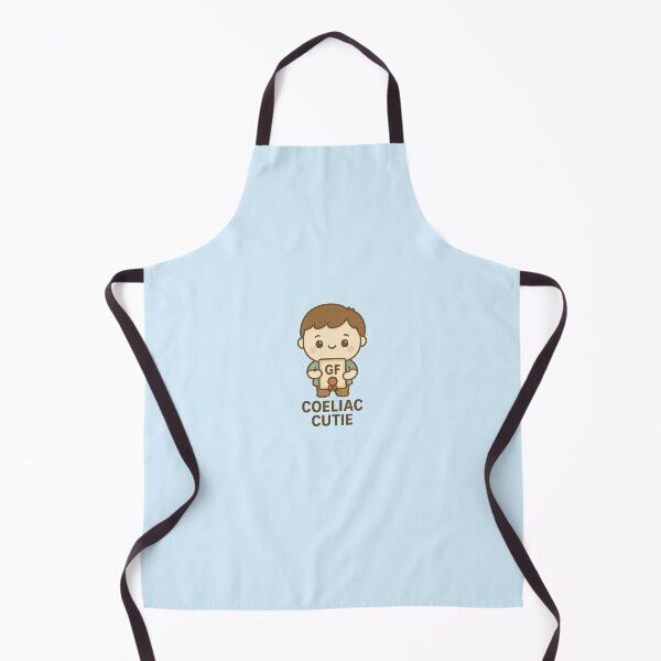Item preview, Coeliac Cutie – Kawaii Character Holding GF Certificate | Cute Gluten-Free Pride Design designed and sold by My Gluten Free Life UK.