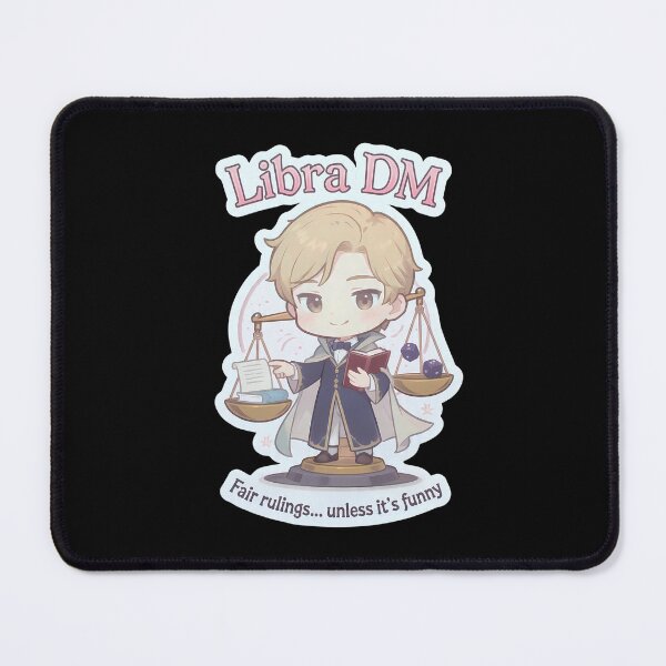 Item preview, Libra DM – Balanced Dungeon Master Sticker Men designed and sold by RpgTools.