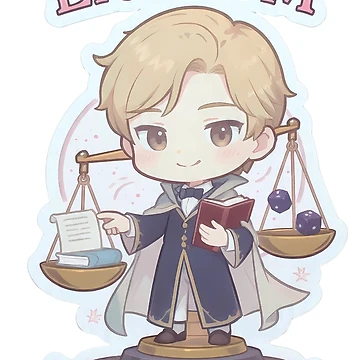 Artwork thumbnail, Libra DM – Balanced Dungeon Master Sticker Men by RpgTools