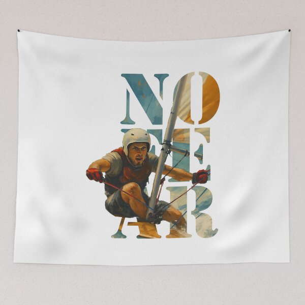 Item preview, No Fear Sail Race – Extreme Wind Rider Design designed and sold by denip.