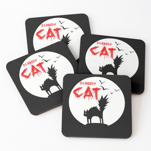 Item preview, Scaredy Cat – Funny Halloween Black Cat Design designed and sold by NNAANN.