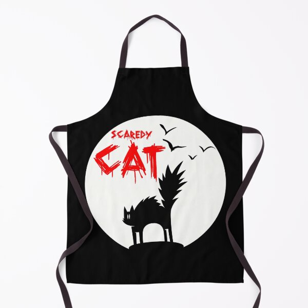 Item preview, Scaredy Cat – Funny Halloween Black Cat Design designed and sold by NNAANN.