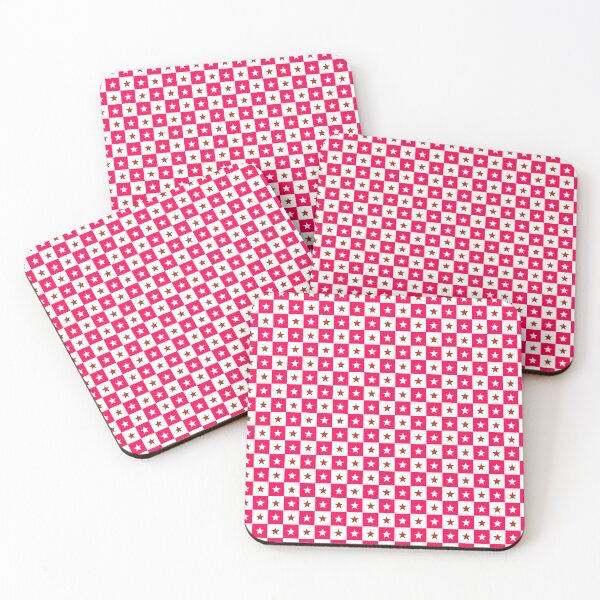 Item preview, Pink Timeless Geometric Checkered Pattern with Retro Style designed and sold by RoyalStarsPatts.