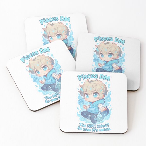 Item preview, Pisces DM – Dreamy Dungeon Master Sticker Men designed and sold by RpgTools.