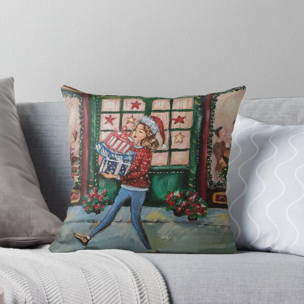 Item preview, Christmas Art, Acrylic Painting Handmade  designed and sold by Julia-Syn.