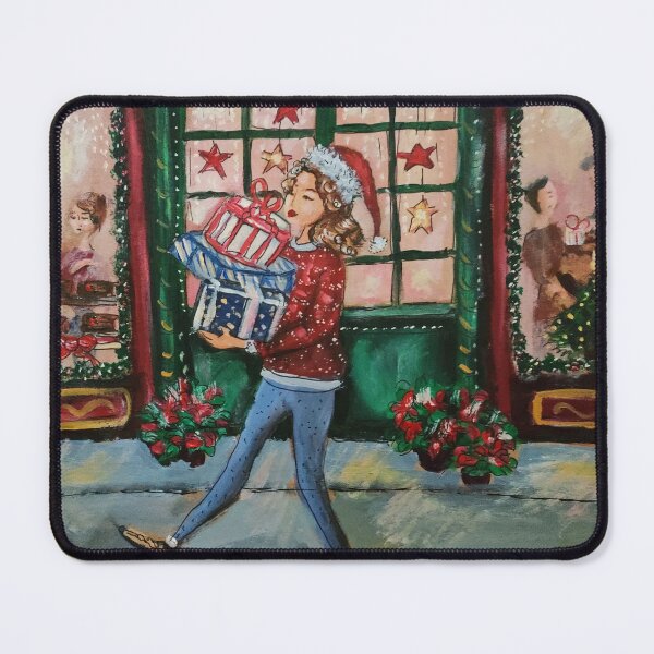 Item preview, Christmas Art, Acrylic Painting Handmade designed and sold by Julia-Syn.