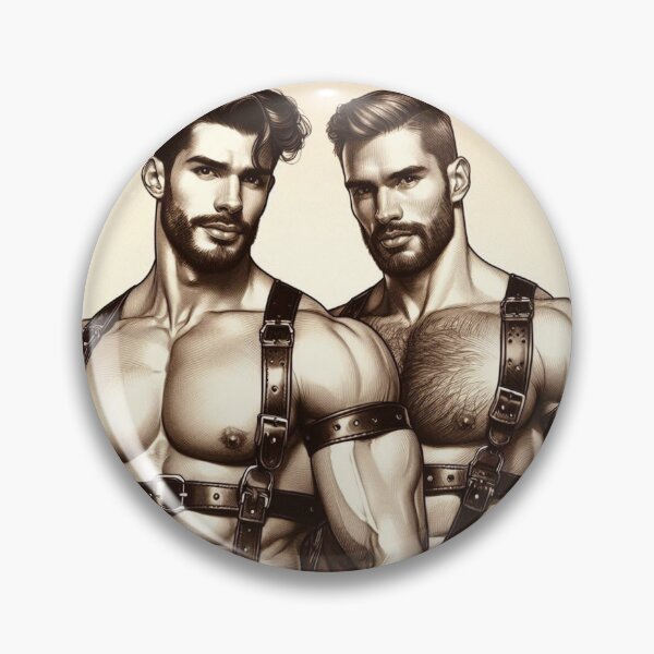 Item preview, Gay Leather Bar Pride Leather Lovers Berlin Pride Graphic Design designed and sold by ItsAKinkThing.