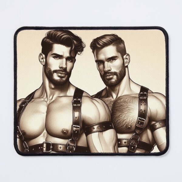 Item preview, Gay Leather Bar Pride Leather Lovers Berlin Pride Graphic Design designed and sold by ItsAKinkThing.
