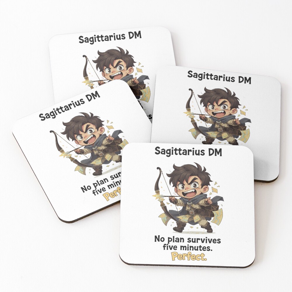 Item preview, Coasters (Set of 4) designed and sold by RpgTools.