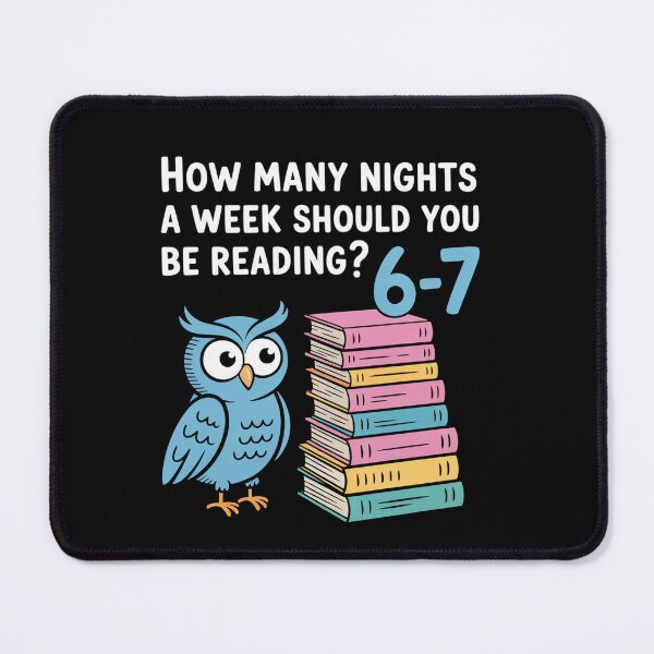 Item preview, Teacher 67 How Many Nights A Week Should You Be Reading 6-7 designed and sold by MeowtivationP.