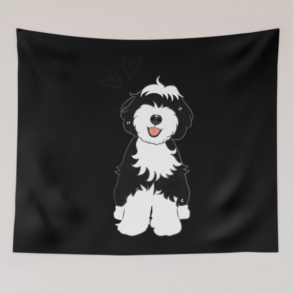 Item preview, Love Black And White Tibetan Terrier Puppy designed and sold by iccoqfazbun10.