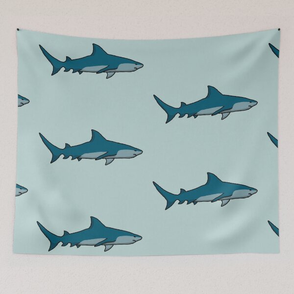 Item preview, Shark, cartoon, gift idea designed and sold by nijess.