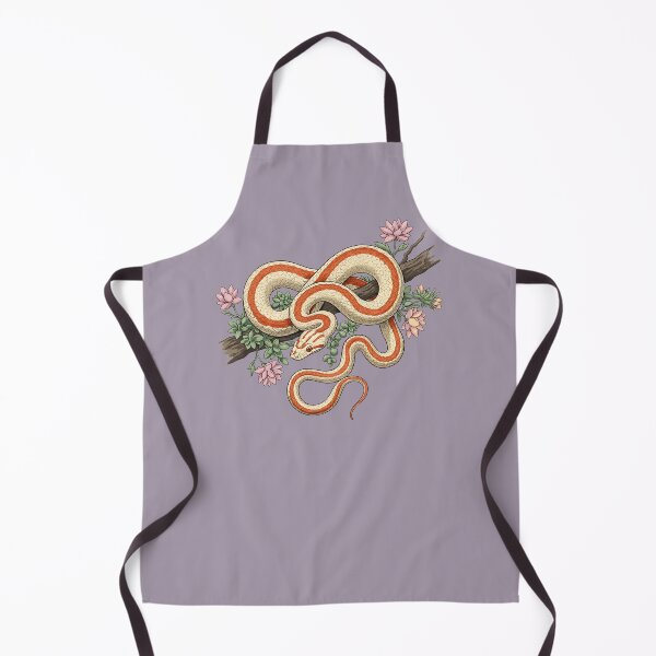 Item preview, Vintage Botanical Rosy Boa Snake Illustration  designed and sold by BirdsnStuff.
