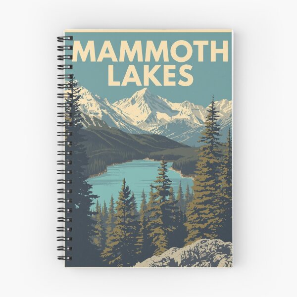 Artikelvorschau, Mammoth Lakes, Kalifornien entworfen und verkauft von PamLeeDesign.