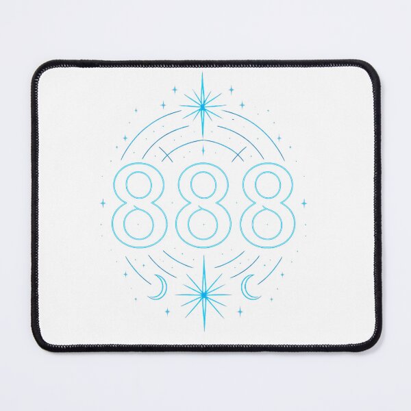 Item preview, Angel Number 888 Neon Manifestation Glow designed and sold by HiteshArt111.