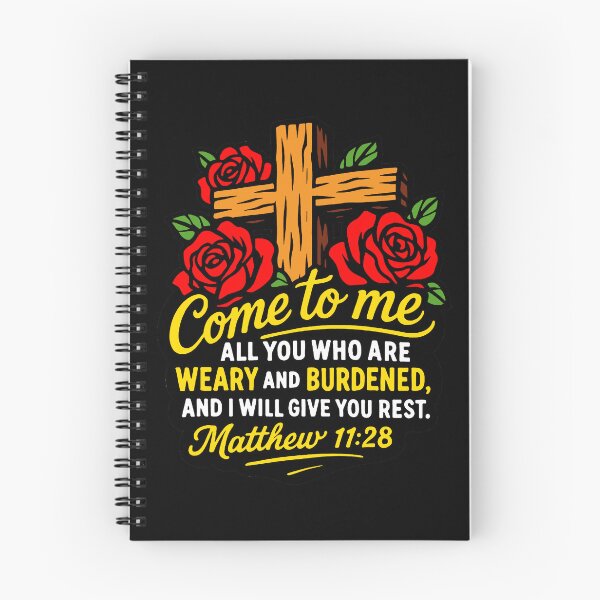 Item preview, Matthew 11:28 Come To Me All You Who Are Weary And Burdened designed and sold by plushism.