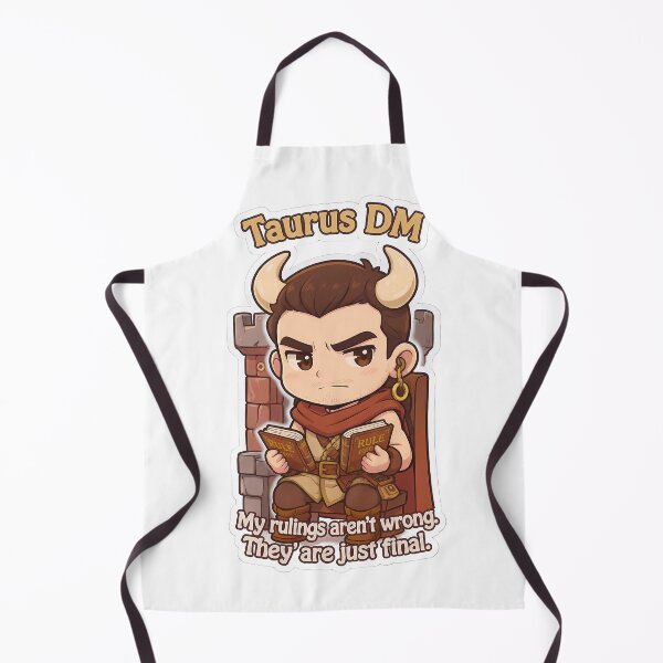 Item preview, Taurus DM Sticker – Funny DnD Zodiac Dungeon Master Design Men designed and sold by RpgTools.