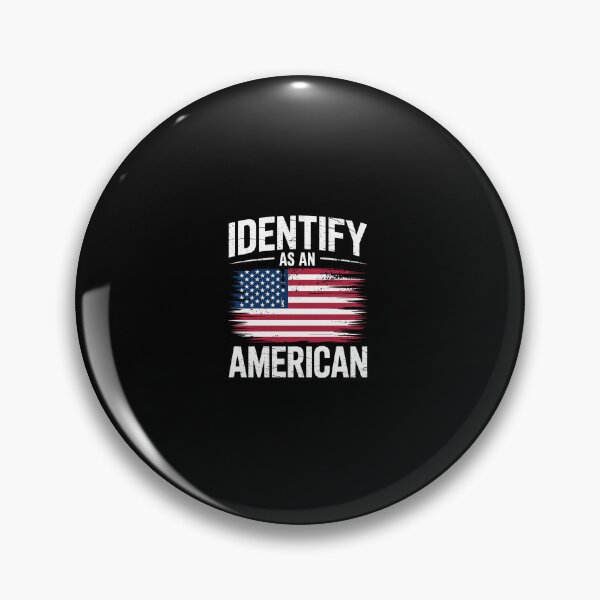 Item preview, I Identify as an American No Identity Politics USA Patriotic Long designed and sold by GamtosMintys.