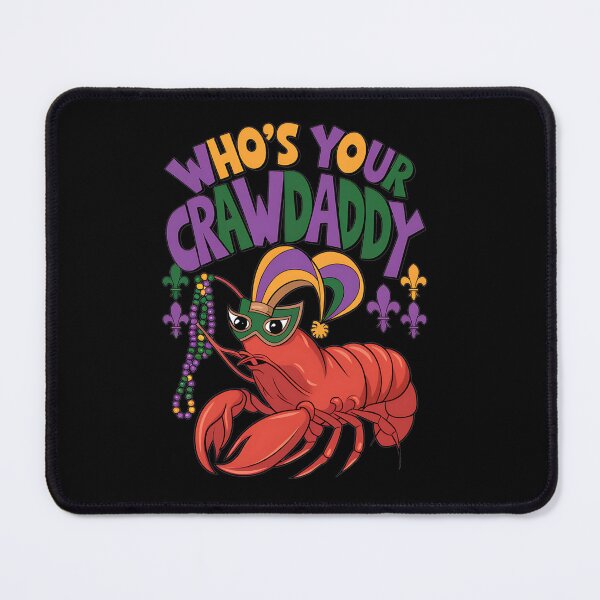 Item preview, Whos Your Crawdaddy Crawfish Beads Funny Mardi designed and sold by visionnen.