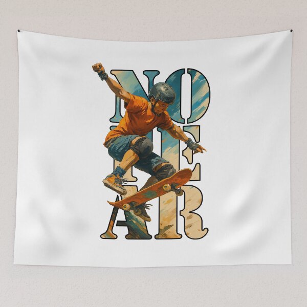 Item preview, Skateboard – No Fear Street Jump Design designed and sold by denip.