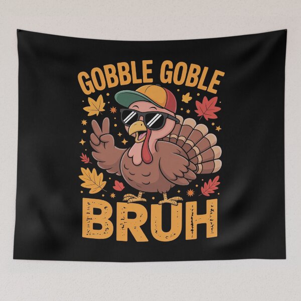 Item preview, Thanksgiving Bruh Turkey Gobble Family designed and sold by MeowtivationP.
