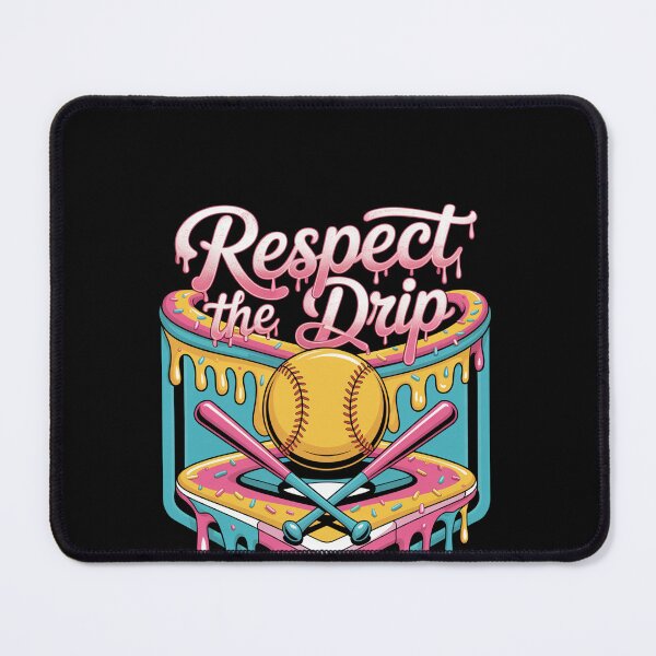 Item preview, Softball Ice Cream Drip designed and sold by HeinzanoWeno.
