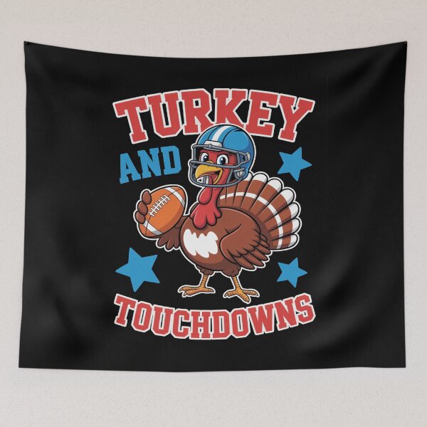 Artikelvorschau, Thanksgiving Football Truthahn entworfen und verkauft von MeowtivationP.