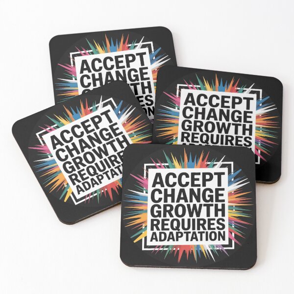 Item preview, Accept Change Growth Requires Adaptation – Thrive Through Flexibility & Progress designed and sold by The Breathtaking You.