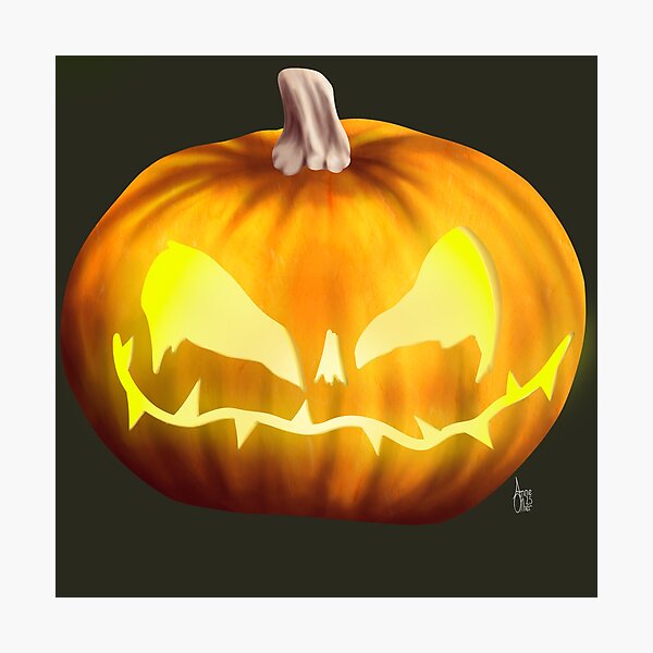 Item preview, Creepy Jack-O’-Lantern Grin designed and sold by AnneOther.