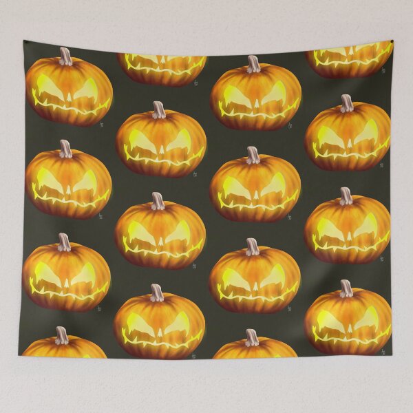 Item preview, Creepy Jack-O’-Lantern Grin designed and sold by AnneOther.