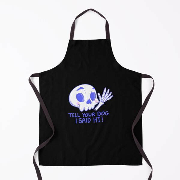 Item preview, Cute Skeleton Waving Say Hello To Your Pup designed and sold by bnrvwpgklkq69.