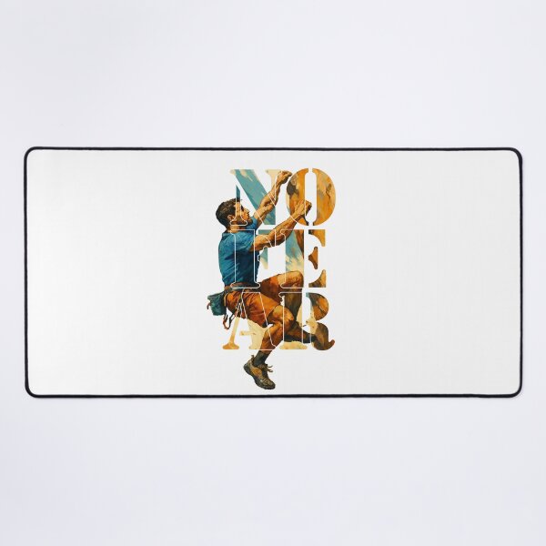 Item preview, Rock Climber – No Fear Vertical Grit Design designed and sold by denip.