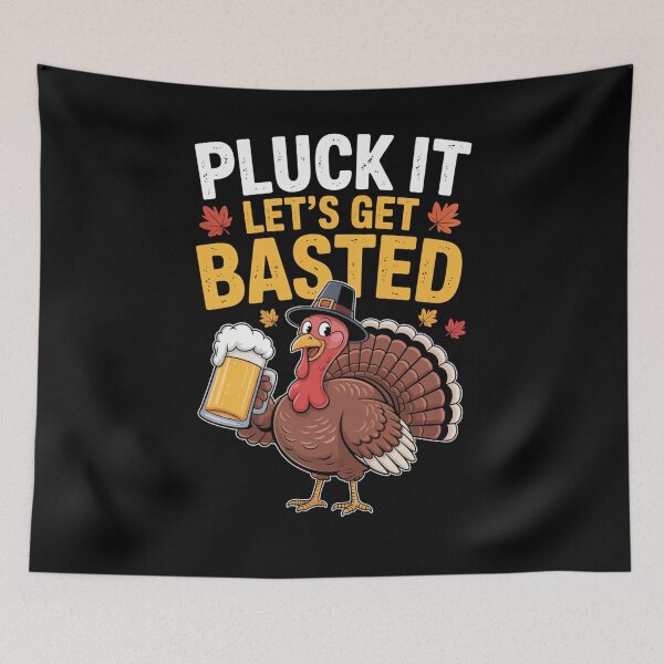 Item preview, Thanksgiving Pluck It Lets Get Basted designed and sold by MeowtivationP.
