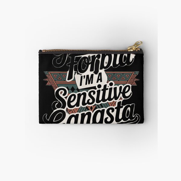 Item preview, Funny God Forbid I'm A Sensitive Gangsta Cute Cozy  designed and sold by RuthGAArt.