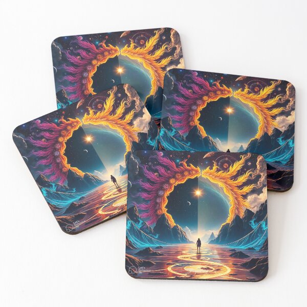 Item preview, Celestial Gateway: Path of Time and Destiny designed and sold by Neon Nova Studio.