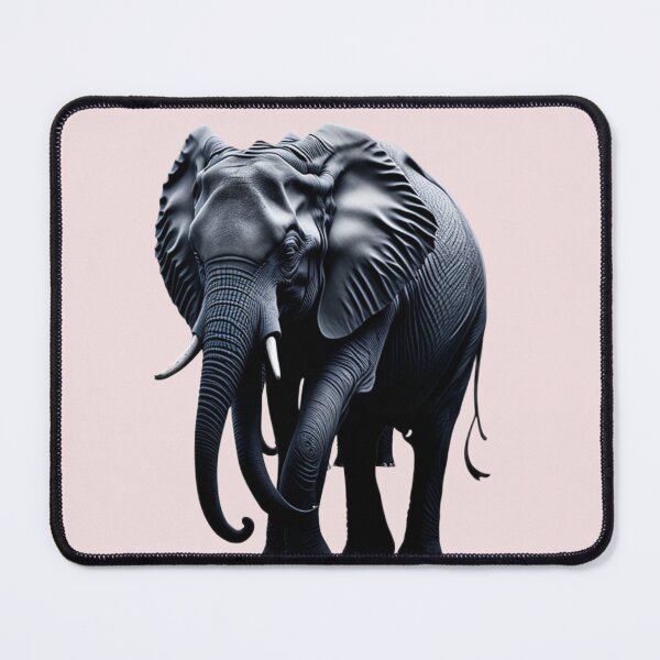 Item preview, Monochrome Elephant of Quiet Strength designed and sold by 10-18.