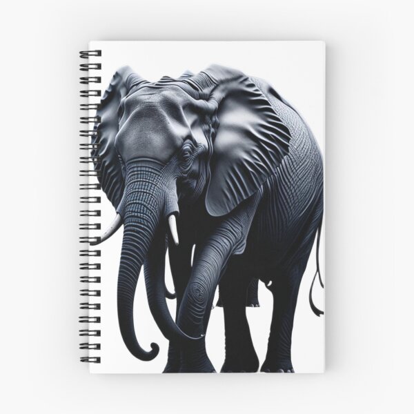 Item preview, Monochrome Elephant of Quiet Strength designed and sold by 10-18.