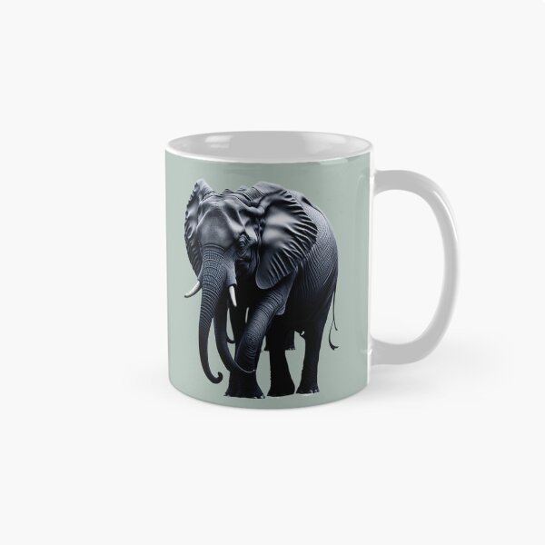 Item preview, Monochrome Elephant of Quiet Strength designed and sold by 10-18.