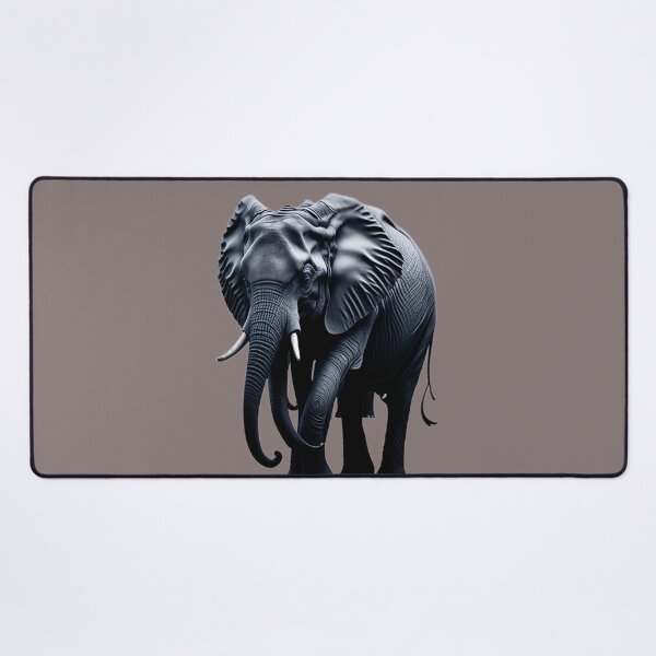 Item preview, Monochrome Elephant of Quiet Strength designed and sold by 10-18.