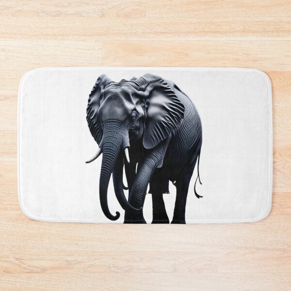 Item preview, Monochrome Elephant of Quiet Strength designed and sold by 10-18.