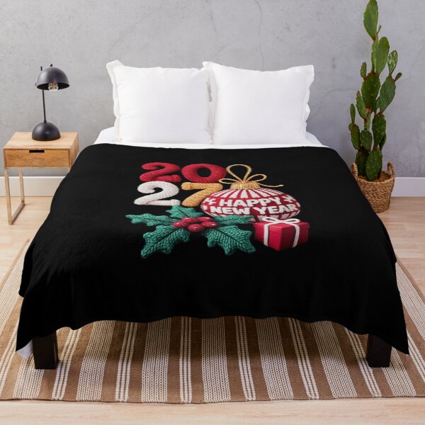 Item preview, Festive New Year 2027 Greeting designed and sold by jkrphoto.