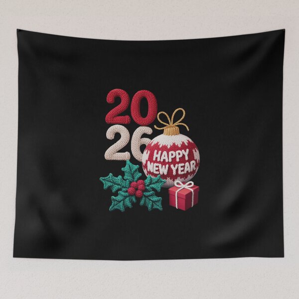 Item preview, Festive New Year 2026 Greeting designed and sold by jkrphoto.