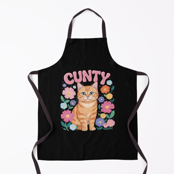 Item preview, Cunty Floral Cat For Sassy Cat Lovers Apparel designed and sold by RoyTill0Art.