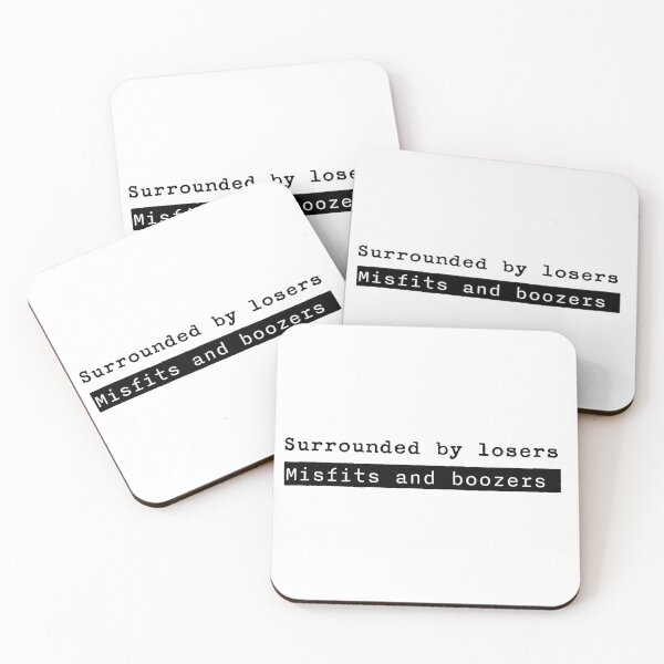 Item preview, Losers Misfits Boozers designed and sold by ABitOnTheSide.